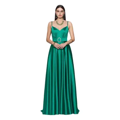 Impero Couture BE16233 Sukienki długie Zielony