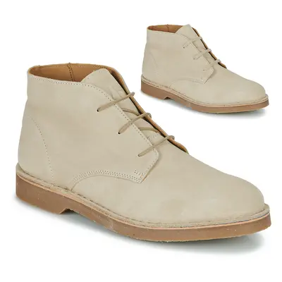 Selected SLHRIGA NEW SUEDE DESERT BOOT Buty Beżowy