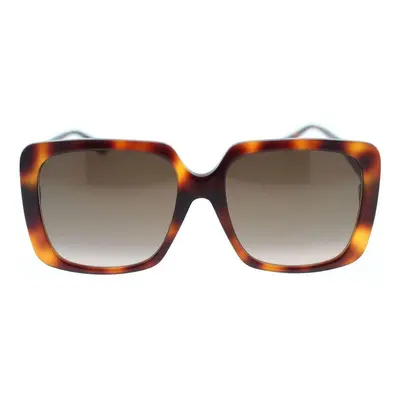 Gucci Occhiali da Sole GG0728SA okulary przeciwsłoneczne Brązowy