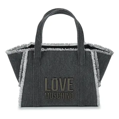 Love Moschino DENIM JC4316PP0I Torebki do ręki Szary