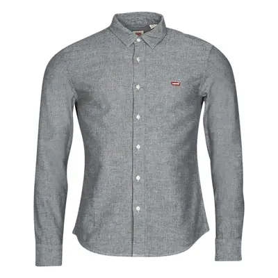 Levis LS BATTERY HM SHIRT SLIM Koszule z długim rękawem Czarny