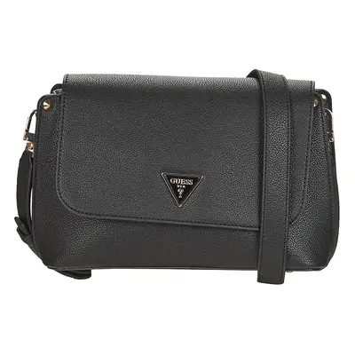 Guess MERIDIAN FLAP CROSSBODY Torby na ramię Czarny