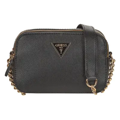 Guess NOELLE CROSSBODY CAMERA Torby na ramię Czarny