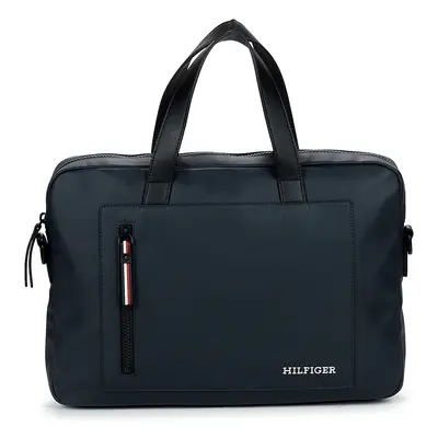 Tommy Hilfiger TH PIQUE SLIM COMPUTER BAG Aktówki / Teczki Marine