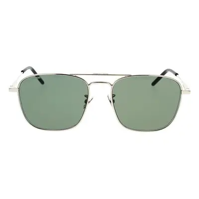 Yves Saint Laurent Occhiali da Sole Saint Laurent Classic SL 003 okulary przeciwsłoneczne Srebrn