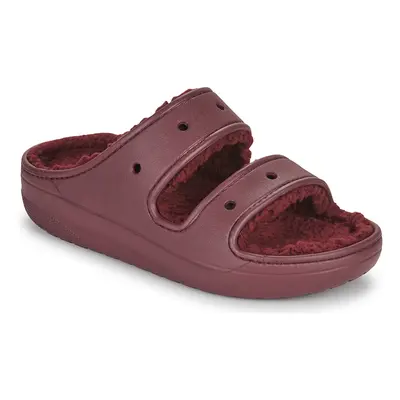 Crocs Classic Cozzzy Sandal Klapki Bordeaux