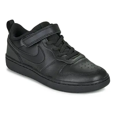 Nike COURT BOROUGH LOW PS Buty Dziecko Czarny