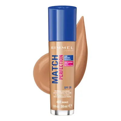 Rimmel London Match Perfection Foundation - Bronze Podkłady & bazy Brązowy