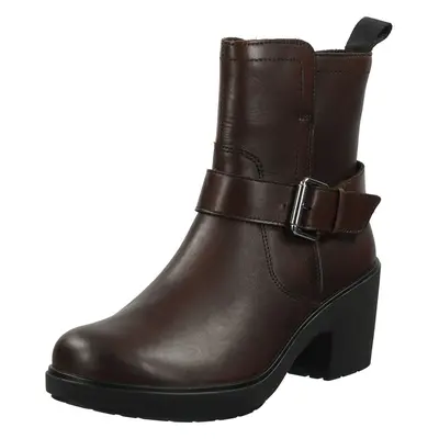 Ecco Stiefelette Buty Brązowy