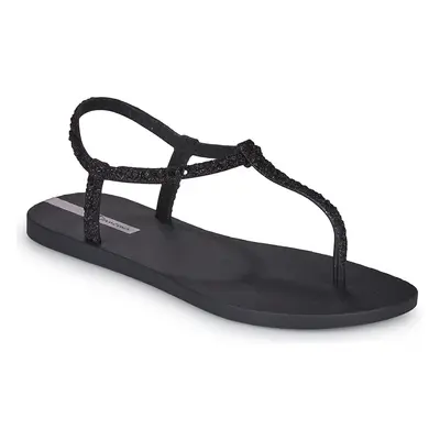 Ipanema CLASS SANDAL GLITTER Japonki Czarny