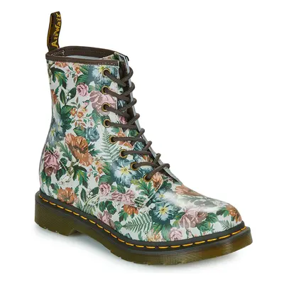 Dr. Martens W Multi Floral Garden Print Backhand Buty Wielokolorowy