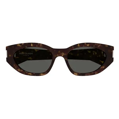 Yves Saint Laurent Occhiali da Sole Saint Laurent SL 002 okulary przeciwsłoneczne Brązowy