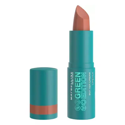 Maybelline New York Lipstick Butter Cream Green Edition - Sandy Pomadki Brązowy