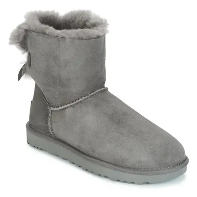 UGG MINI BAILEY BOW II Buty Szary