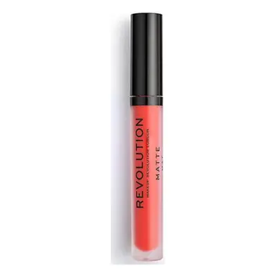 Makeup Revolution Matte Lip Gloss - Destiny Błyszczyki Pomarańczowy