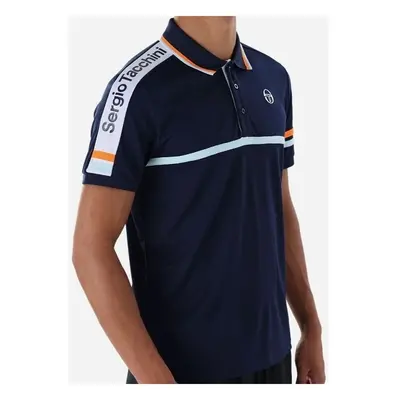 Sergio Tacchini JURA PL POLO T-shirty i Koszulki polo Niebieski