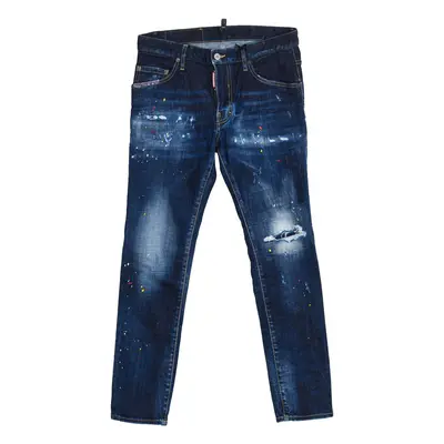 Dsquared S74LB0835-S30664-470 Spodnie Niebieski