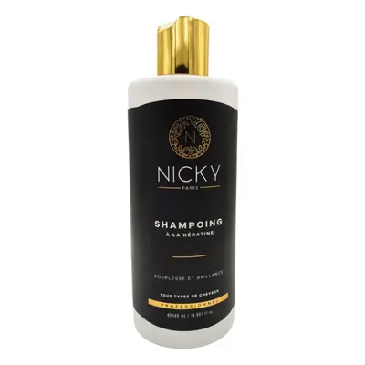 Nicky Keratin Shampoo 500ml Szampony Inny