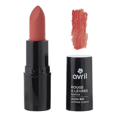 Avril Organic Certified Lipstick - Fleur de Cerisier Pomadki Czerwony