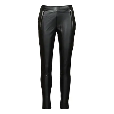 MICHAEL Michael Kors ZIP FRONT LEGGING Legginsy i Rajstopy Czarny