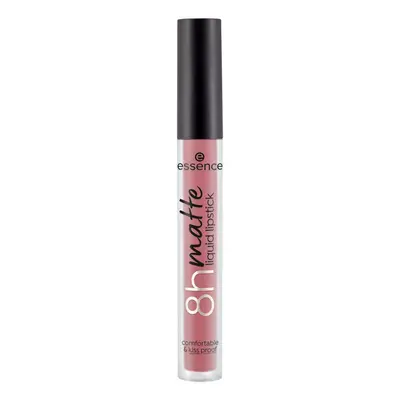 Essence 8h Matte Liquid Lipstick - Rosy Nude Pomadki Brązowy