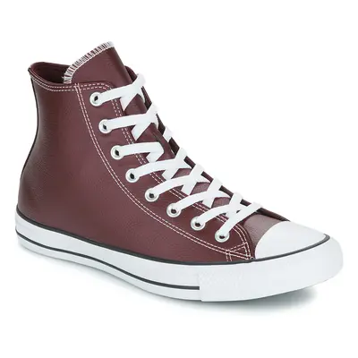 Converse CHUCK TAYLOR ALL STAR FAUX LEATHER Buty Czerwony