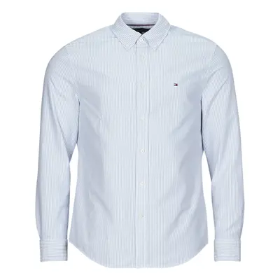 Tommy Hilfiger HERITAGE OXFORD STRIPE RF SHIRT Koszule z długim rękawem Niebieski