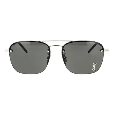 Yves Saint Laurent Occhiali da Sole Saint Laurent SL M okulary przeciwsłoneczne Srebrny