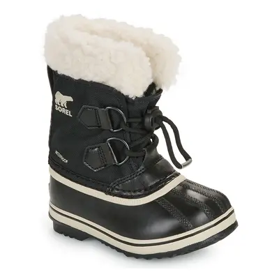 Sorel CHILDRENS YOOT PAC NYLON WP Śniegowce Dziecko Czarny