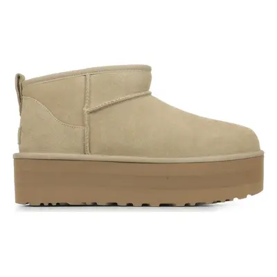 UGG W Classic Ultra Mini Platform Buty Beżowy