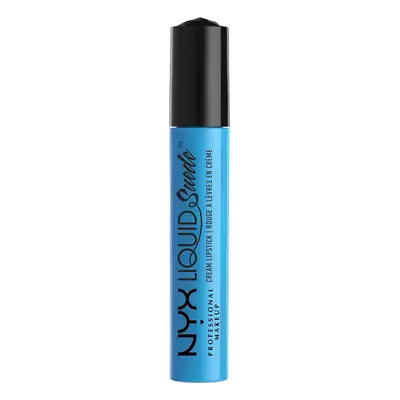 Nyx Professional Make Up Liquid Suede Cream Lipstick - Little Denim Dress Pomadki Niebieski