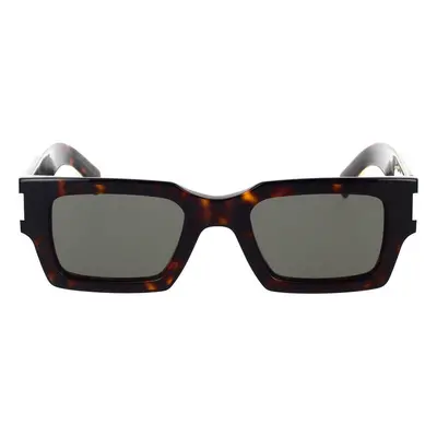 Yves Saint Laurent Occhiali da Sole Saint Laurent SL 002 okulary przeciwsłoneczne Brązowy