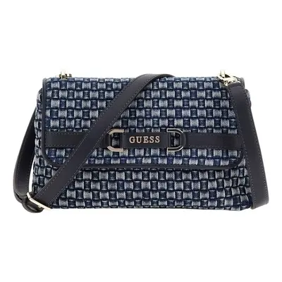 Guess MAJKA CROSSBODY FLAP Torebki do ręki Niebieski