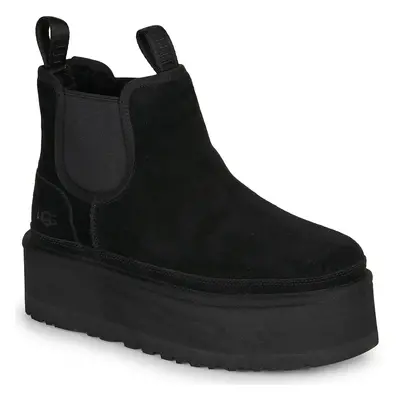 UGG NEUMEL PLATFORM CHELSEA Buty Czarny