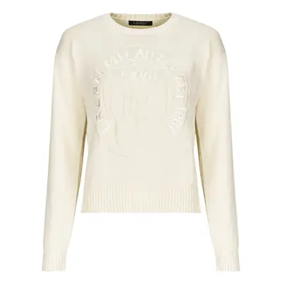 Lauren Ralph Lauren RIEDNEE-LONG SLEEVE-PULLOVER Swetry Biały