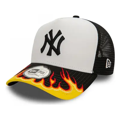 New-Era Mlb flame trucker neyyan Czapki z daszkiem Czarny