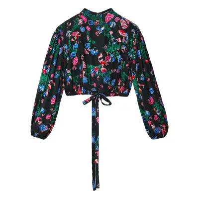 Desigual BLUS GARDEN 22WWBW09 Bluzki Czarny