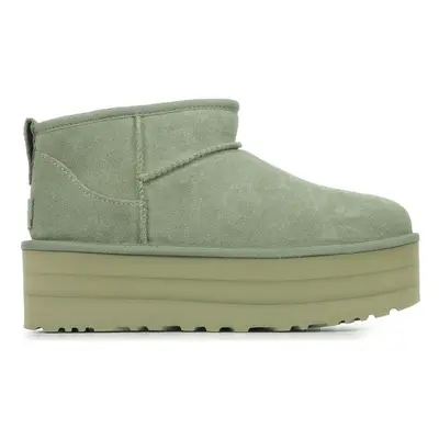 UGG W Classic Ultra Mini Platform Buty Zielony