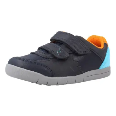 Clarks REX QUEST T Trampki Dziecko Niebieski