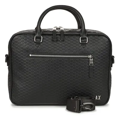 Armani Exchange ELBA BRIEFCASE Aktówki / Teczki Czarny