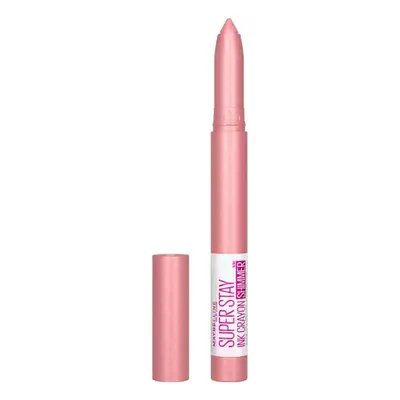 Maybelline New York Superstay Ink Shimmer Lip Crayon - Piece of Cake Pomadki Różowy