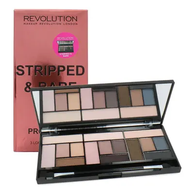 Makeup Revolution Pro Looks Stripped Bare Eyeshadow Palette Palety do makijażu oczu Inny