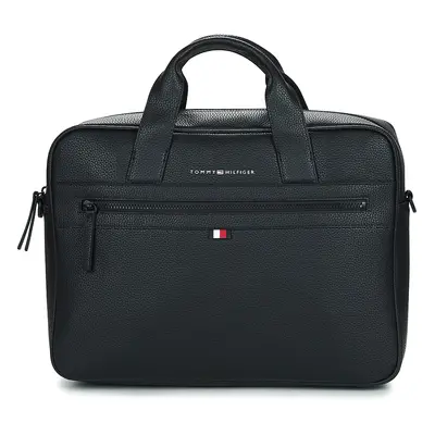 Tommy Hilfiger ESSENTIAL PU COMPUTER BAG Aktówki / Teczki Czarny