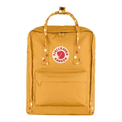 Fjallraven FJÄLLRÄVEN Kanken Backpack - Ochre-Confetti Pattern Plecaki Żółty