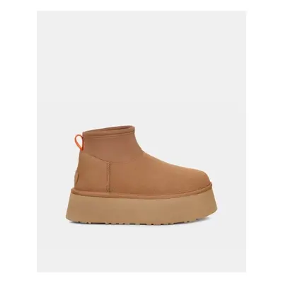 UGG CLASSIC MINI DIPPER Kozaki i kalosze Brązowy