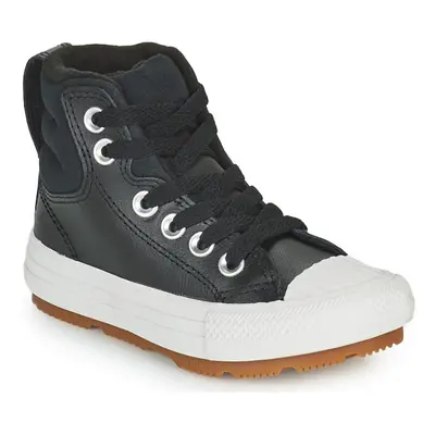 Converse CHUCK TAYLOR ALL STAR BERKSHIRE BOOT SEASONAL LEATHER HI Buty Dziecko Czarny