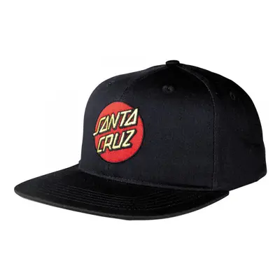 Santa Cruz Classic dot snapback Czapki z daszkiem Czarny