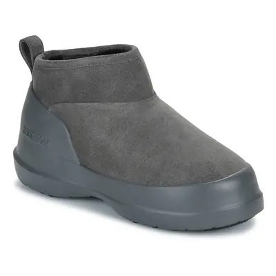 Moon Boot MB LUNA LOW BOOT SUEDE Śniegowce Szary