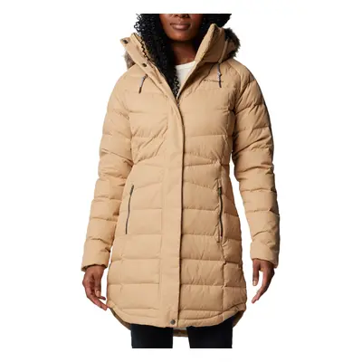 Columbia Belle Isle II Mid Down Jacket Kurtki ocieplane Beżowy