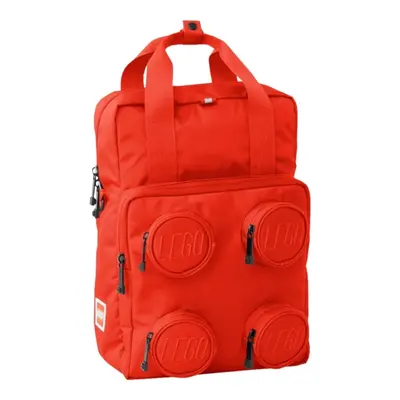 Lego Brick 2x2 Backpack Plecaki Czerwony